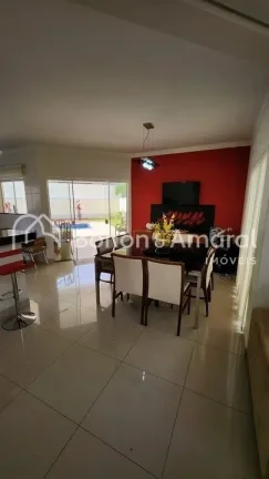 Imagem Lindo sobrado com 3 suites, sendo uma Master, escritório, piscina aquecida, área Gourmet, living c...