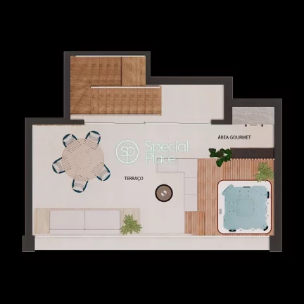 Imagem A vista deste triplex é de tirar o fôlego ! Imóvel nunca foi habitado. Cobertura triplex com 163m...