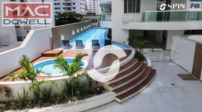 Imagem Cobertura linear de 215m² com duas vagas - Santa Rosa - Niterói /RJ