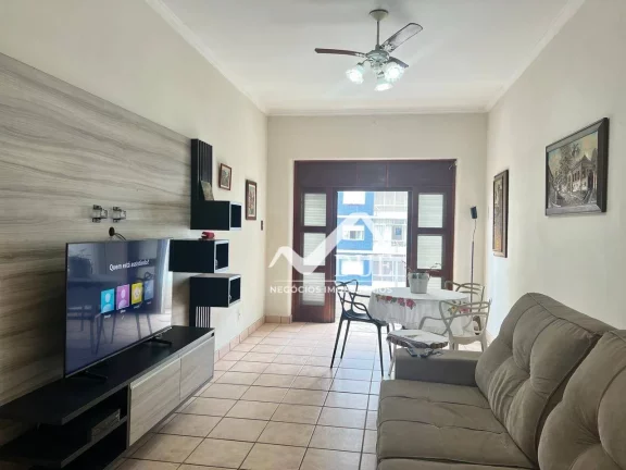 Imagem Apartamento 2 quartos e dependência na quadra da praia no Bairro Boqueirão em Santos