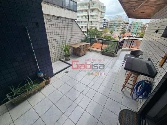 Imagem Apartamento com 3 dormitórios à venda, 100 m² por R$ 520.000 - Braga - Cabo Frio/RJ