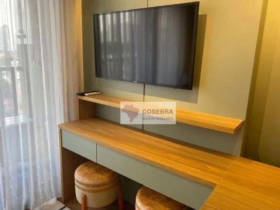 Imagem Apartamento com 2 dormitórios para alugar, 33 m² por R$ 4.900,67/mês - Brooklin - São Paulo/SP