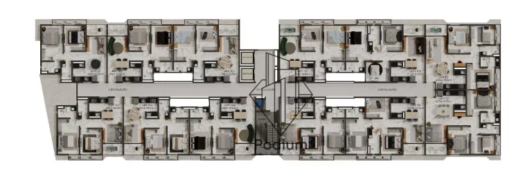 Imagem Apartamentos com varanda / sacada próximo ao Parque Linear Parahyba 4 no bairro no Bessa / Aeroclube - AP2492