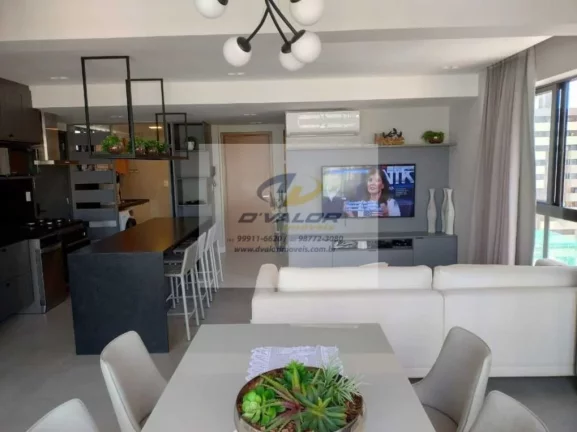 Imagem Vendo ou alugo apartamento Duplex novo, em Tambaú, todo mobiliado, com 120 m², 3 suítes, 2 vagas