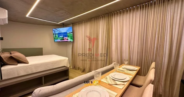 Imagem Vende-se flat mobiliado, pronto para rentabilizar na beira-mar do Cabo Branco