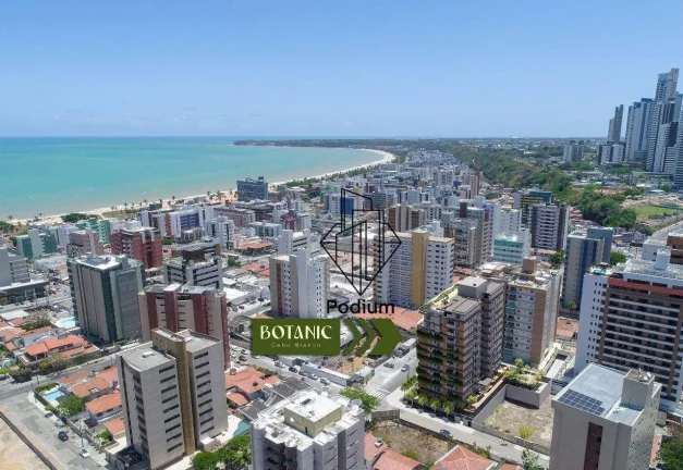 Imagem Apartamentos com varanda gourmet a 200m da praia de Cabo Branco - AP2680.
