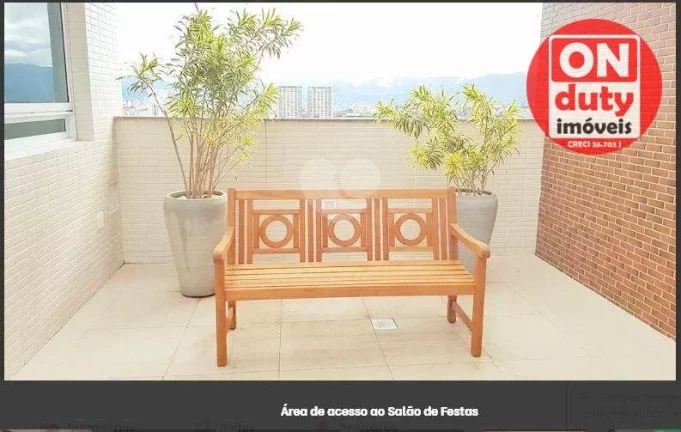 Imagem Maravilhoso Apartamento Duplex com 3quartos à venda, 128 m² por R$ 959.500 - Encruzilhada - Santos/SP