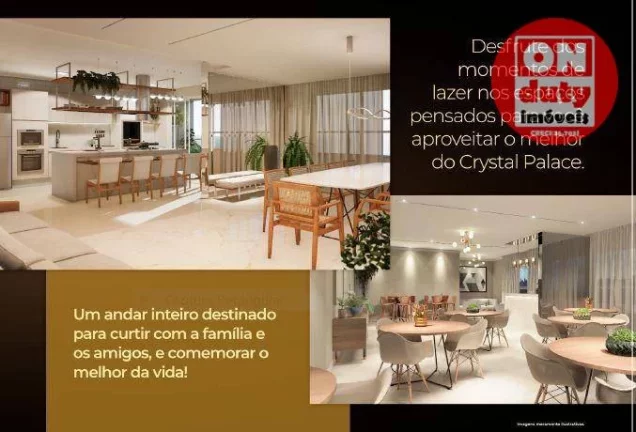 Imagem Na quadra da praia Apartamento com 3 dormitórios à venda, 170 m² por R$ 2.721.500 - Aparecida - Santos/SP