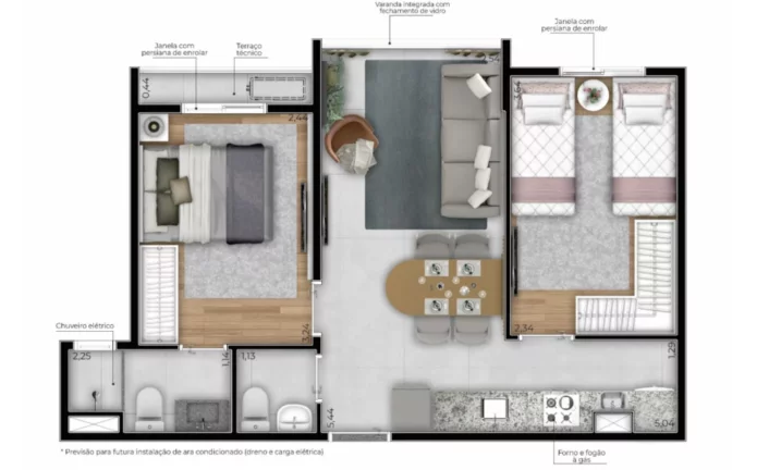 Imagem APARTAMENTO RESIDENCIAL em São Paulo - SP, Ipiranga