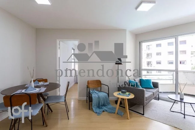 Imagem Apartamento pronto para morar na Vila Madalena com 2 quartos e 1 vaga, 56m².