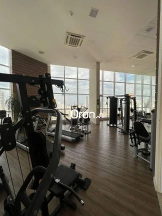Imagem Flat mobiliado com 1 dormitório à venda, 47 m² por R$ 490.000 - Setor Bueno - Goiânia/GO