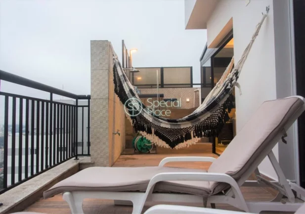 Imagem Ótima Cobertura Duplex com 263m² no Morumbi. Living para 03 ambientes, varanda gourmet com churras...