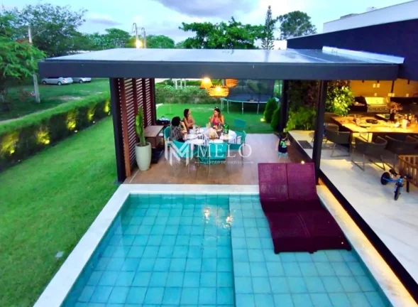 Imagem CONDOMÍNIO GRAVATÁ COUNTRY - CASA MOBILIADA E DECORADA - 5qts., 5uites, 4vagas, 400m2