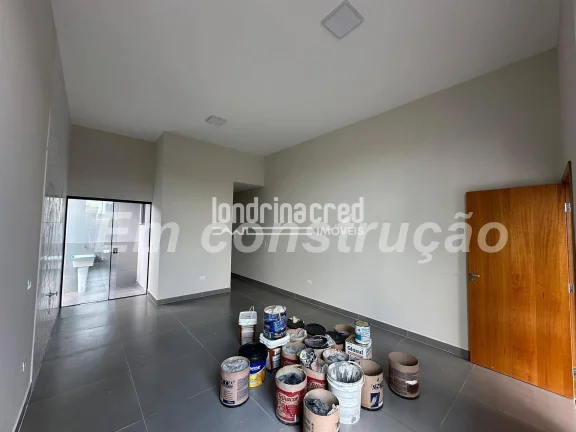 Imagem Casa em condomínio, programa Minha Casa Minha Vida, com 3 quartos (1 suíte), garagem coberta e ótima localização na região norte de Londrina.