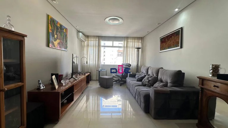 Imagem Apartamento com 3 dormitórios à venda, 125 m² por R$ 795.000 - Gonzaga - Santos/SP