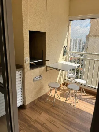 Imagem Apartamento Mobiliado com 77 m² 3 Dormitórios e 2 vagas de Gargens