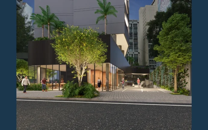Imagem Studio em frente ao edifício Copan - 25,59M², Academia, SPA, Lavanderia.
