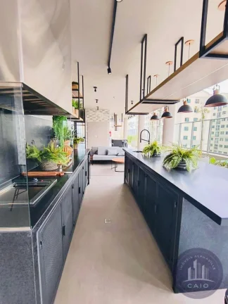 Imagem Apartamento mobiliado com 1 suíte 52m², por R$ 6.480,00/mês - Alphaville/SP