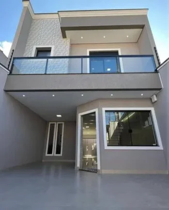 Imagem Sobrado Novo Maravilhoso 154m² 3 Dormitorios 3 Vagas de garagens