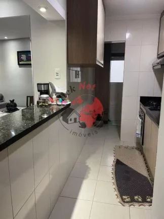 Imagem Apartamento 50m², 2 quartos, 1 banheiro, varanda, 1 vaga,bairro Vila Príncipe de Gales, Santo André