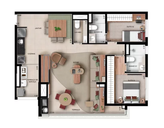 Imagem Walk Alto do Ipiranga - Residencial