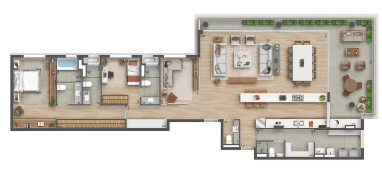 Imagem Apartamento com 3 Quartos à Venda, 188 m² em Sumaré - São Paulo