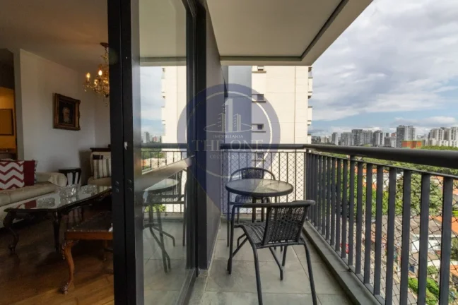 Imagem Apartamento à venda em Indianópolis, São Paulo-SP: 2 quartos, 2 suítes, 2 salas, 3 banheiros, 2 vagas, 95m². Venha conferir!