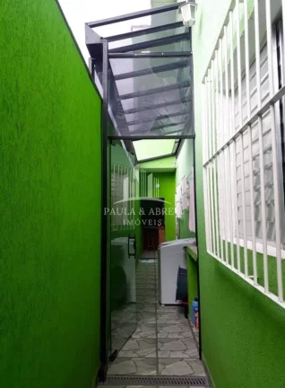 Imagem Casa "Térrea" 125m² 3 Quartos 1 Suíte, 2 Vagas, Dá Financiamento, ±95m² de Área de Lazer Com Churrasqueira, na Vila Morelli, Mauá-SP
