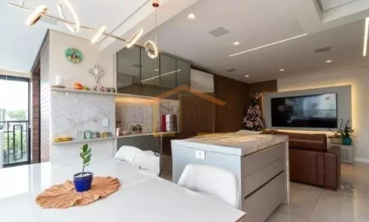 Imagem Apartamento com 70 m² de área útil, composto por 2 dormitórios, sendo 1 suíte, e 2 banheiros. D...