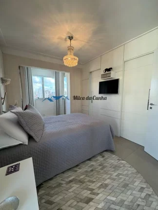 Imagem Lindo Apartamento para Venda, com 128m², 3 suítes, 3 vagas, Varanda Gourmet, Centro de Santo André