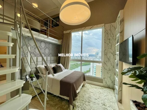 Imagem Cobertura Triplex Fente Mar à Venda com 07 Suítes Amplo espaço de Lazer com Piscina Privativa Localizado em Balneário Camboriú - SC