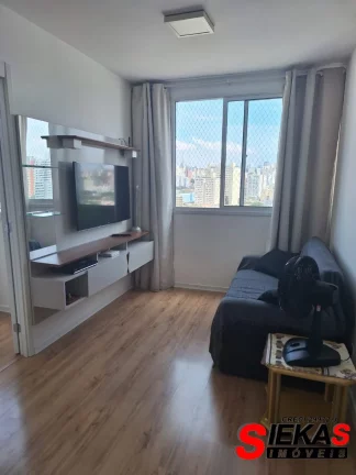 Imagem Apartamento para locação no Brás, São Paulo-SP: 2 quartos, 2 salas, 1 banheiro, 39m² de área.