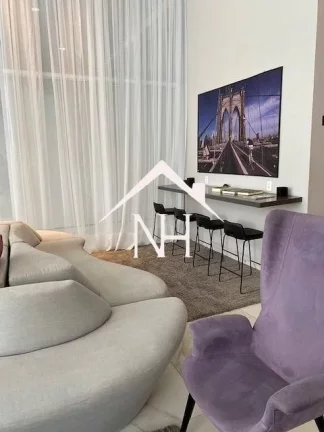 Imagem Apartamento garden mobiliado de 84m c/ varanda gourmet, 1 suíte, 1 vaga,