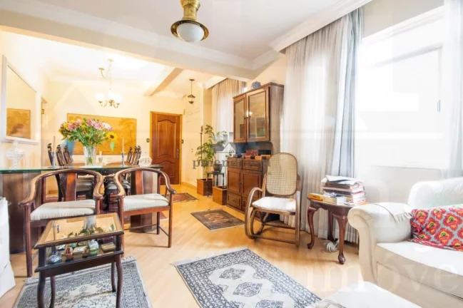 Imagem Apartamento em Higienopolis com 130m², 3 quartos ( 1 suíte ) e 1 vaga.