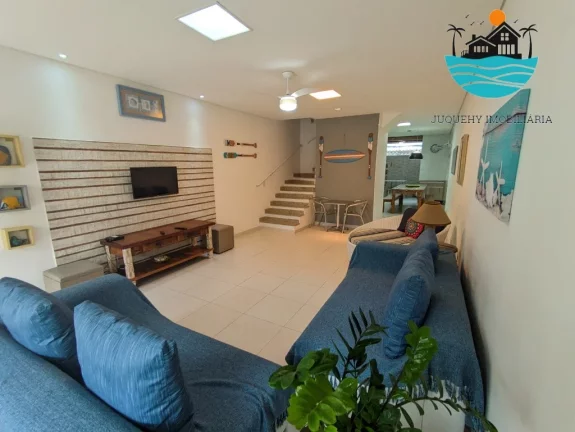 Imagem ALUGUEL ANUAL JUQUEHY, Aluguel de Temporada, com 3 suíte, piscina, Churrasqueira, acomodação 08 pessoas, 400m da praia | Juquehy Imobiliária