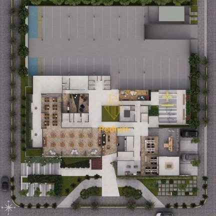 Imagem Apartamentos com varanda e área de lazer completa no Bairro dos Estados - AP0436