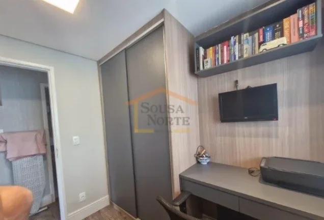 Imagem Apartamento de 3 dormitórios, 1 suíte, 1 dormitório transformado em escritório e armários embut...