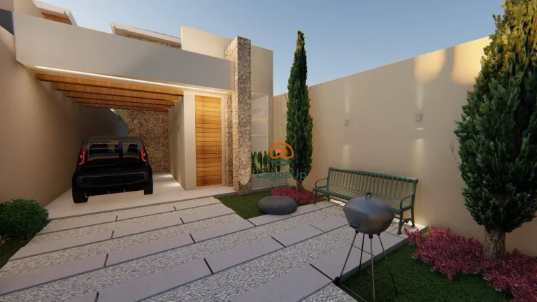 Imagem Casa com 3 dormitórios à venda, 90 m² por R$ 649.000 - Portal do Sol - Lagoa Santa/MG