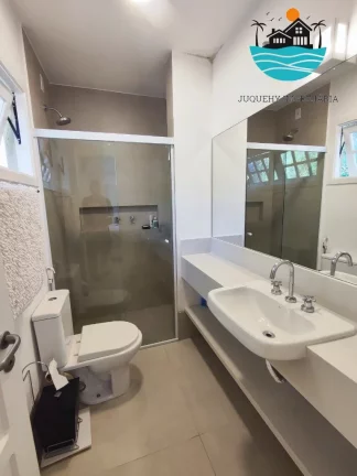 Imagem Casa em Condomínio pé na areia para Aluguel de Temporada em Juquehy com ,4 suítes, 1 térrea. - Acomodação 8 pessoas | Juquehy Imobiliária
