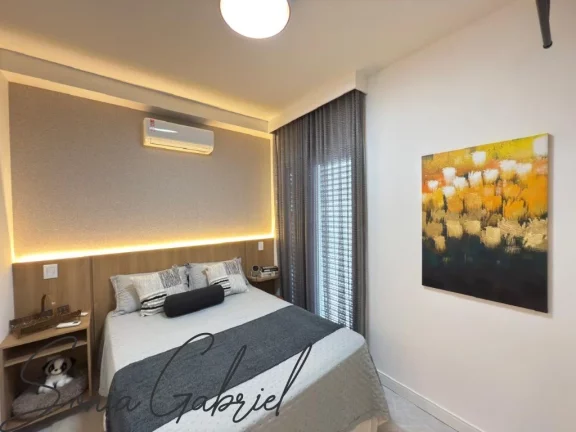 Imagem Apartamento à venda em Vinhedo-SP: 1 quarto, 2 salas, 1 banheiro no Residencial Gran Paradiso - 48,21m² de área. Imagem Apartamento à venda em Vinhedo-SP: 1 quarto, 2 salas, 1 banheiro no Residencial Gran Paradiso - 48,21m² de área.