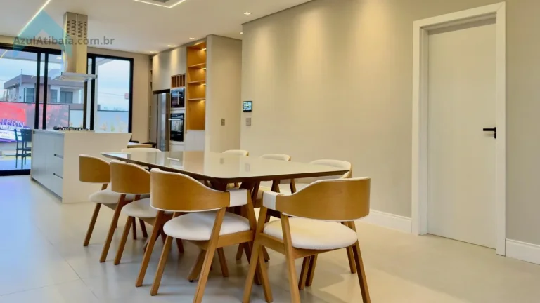 Imagem Casa Nova Semi Mobiliada 4 Suítes Condomínio Atibaia