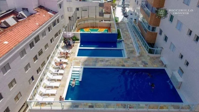 Imagem Apartamento com 2 dormitórios à venda, 86 m² por R$ 650.000 - Aviação - Praia Grande/SP