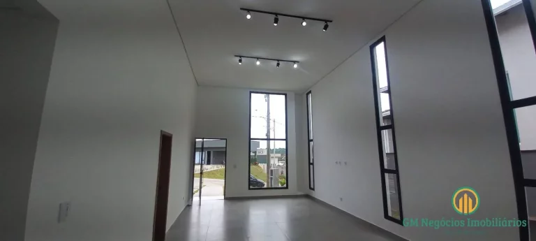 Imagem Casa nova, térrea com 3 suítes, estilo moderno com piscina em condomínio