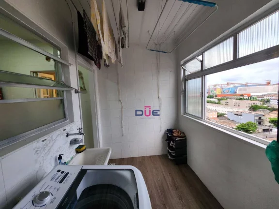 Imagem Apartamento com 2 dormitórios e 2 banheiros à venda, 100 m² por R$ 540.000 - Ponta da Praia - Santos/SP