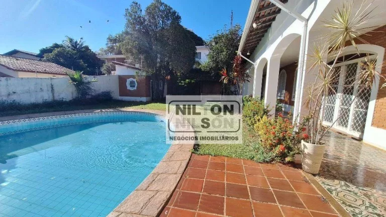 Imagem Casa com 4 dormitórios para alugar, 590 m² por R$ 16.946,01/mês - Jardim Chapadão - Campinas/SP