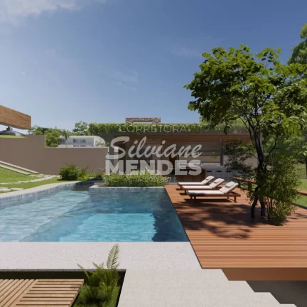 Imagem Imponente residência 402 m² com 5 suítes e complexo de lazer privativo