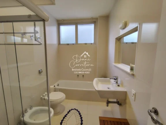 Imagem Imperdível oportunidade reformado: Apartamento de 3 quartos na Vila Luis Antônio, Guarujá-SP, 150,25m² e 1 vaga de garagem!