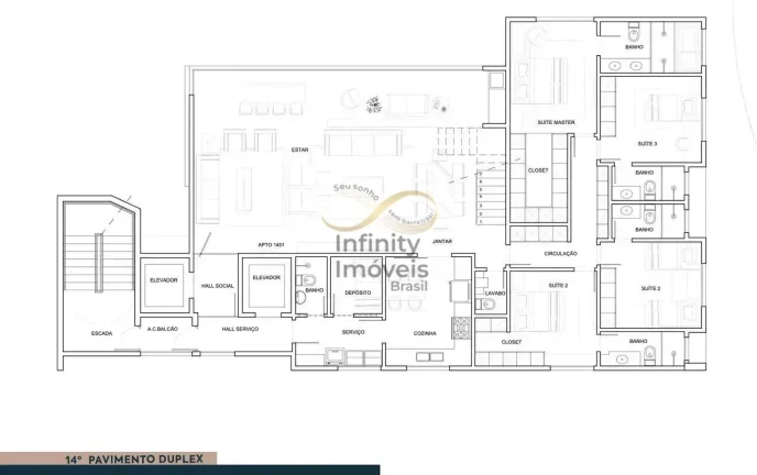 Imagem Halley - Apartamento à venda no bairro Santa Lúcia - Belo Horizonte/MG