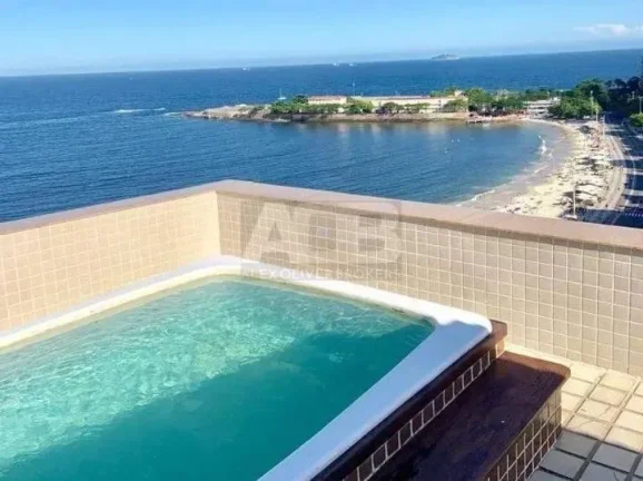 Imagem Av. Atlântica, Cobertura Duplex, 4Qtos, 328m2, 4 vagas, Copacabana.