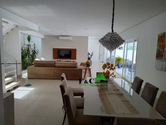 Imagem Casa em Condomínio para Locação em Limeira, Parque Residencial Roland, 4 dormitórios, 4 suítes, 5 banheiros, 4 vagas